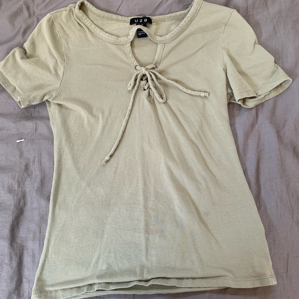 Kaki t-shirt